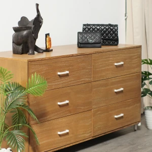 Dresser 6 Drawer Ilena Metal Frame