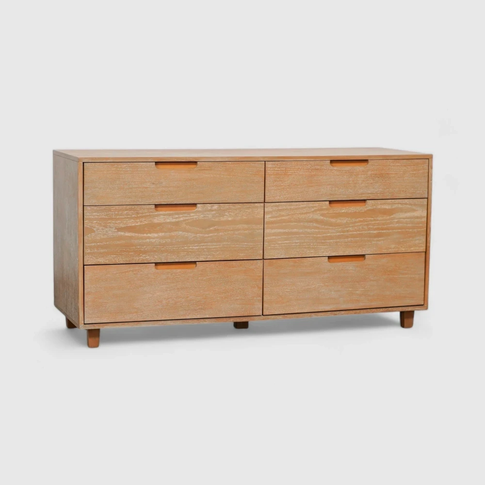 dresser 6 drawer ilena cutout