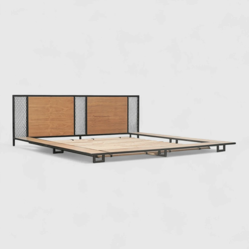 king bed ilena industrial