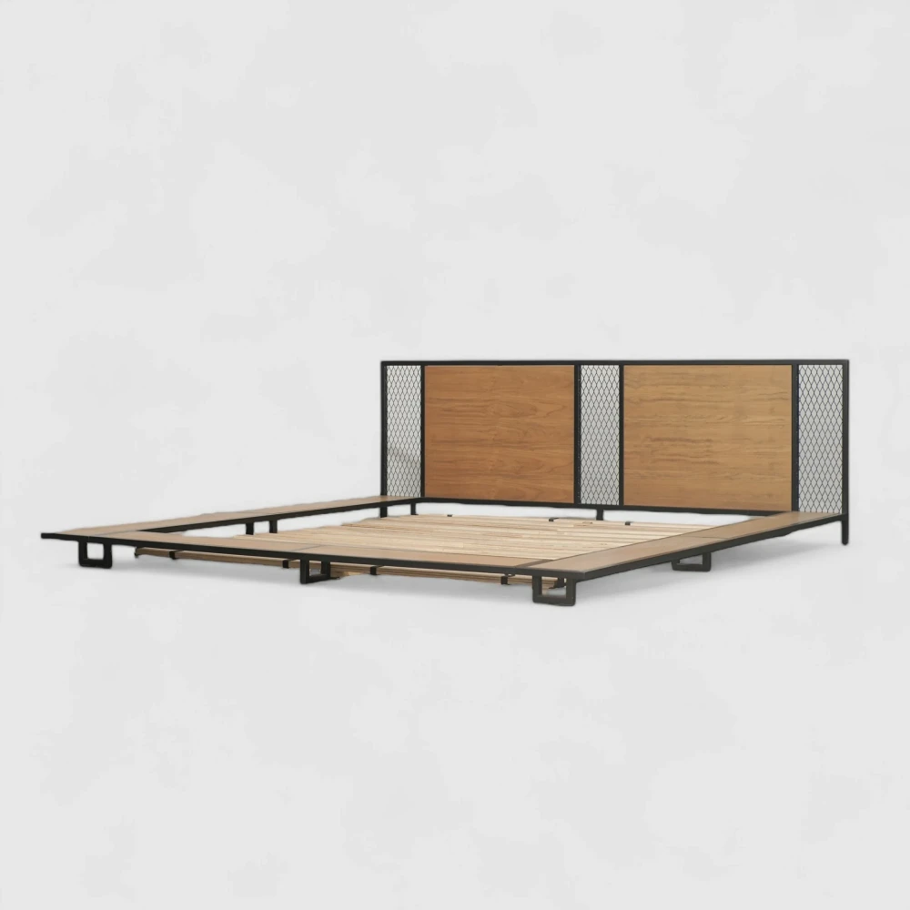 king bed ilena industrial