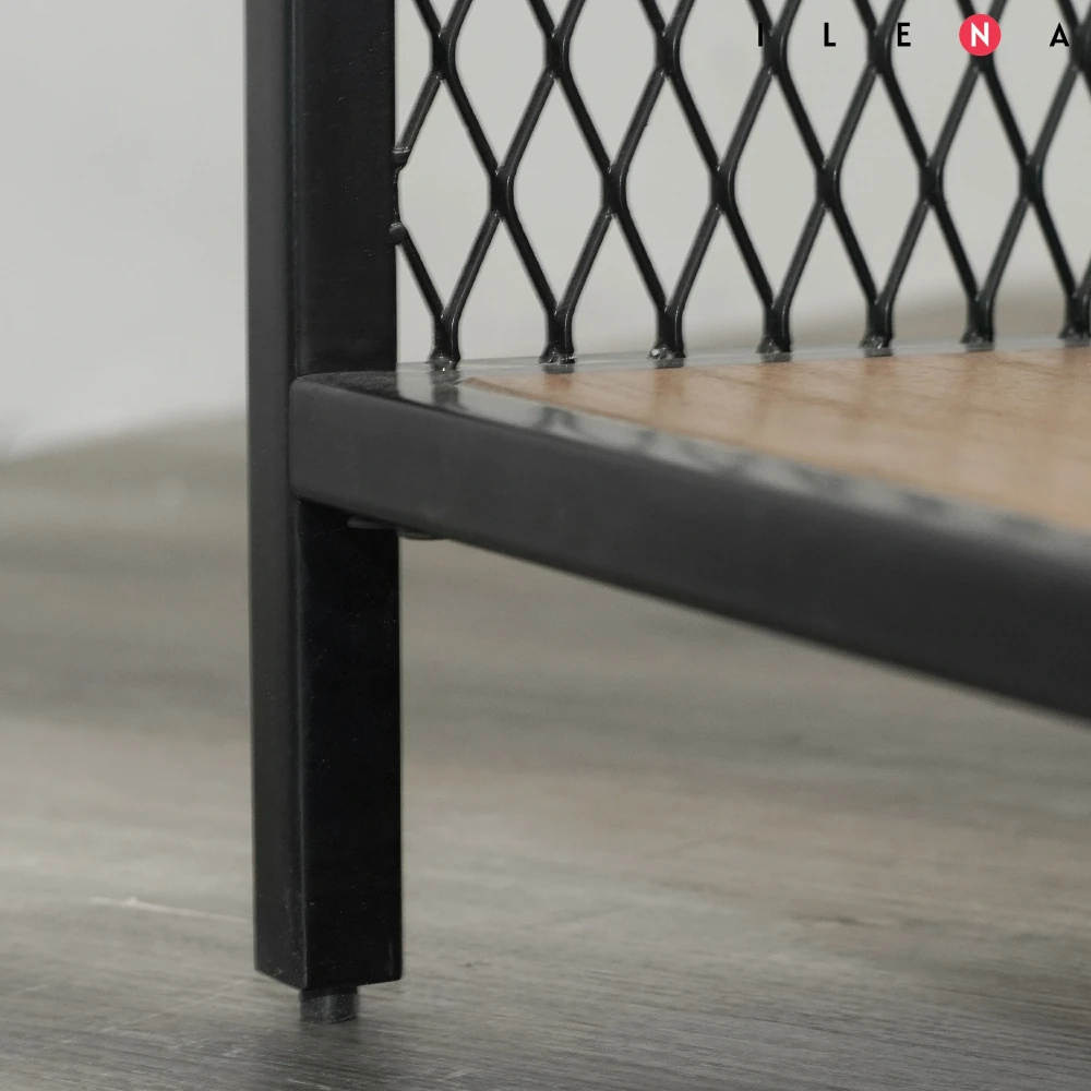 king bed ilena industrial