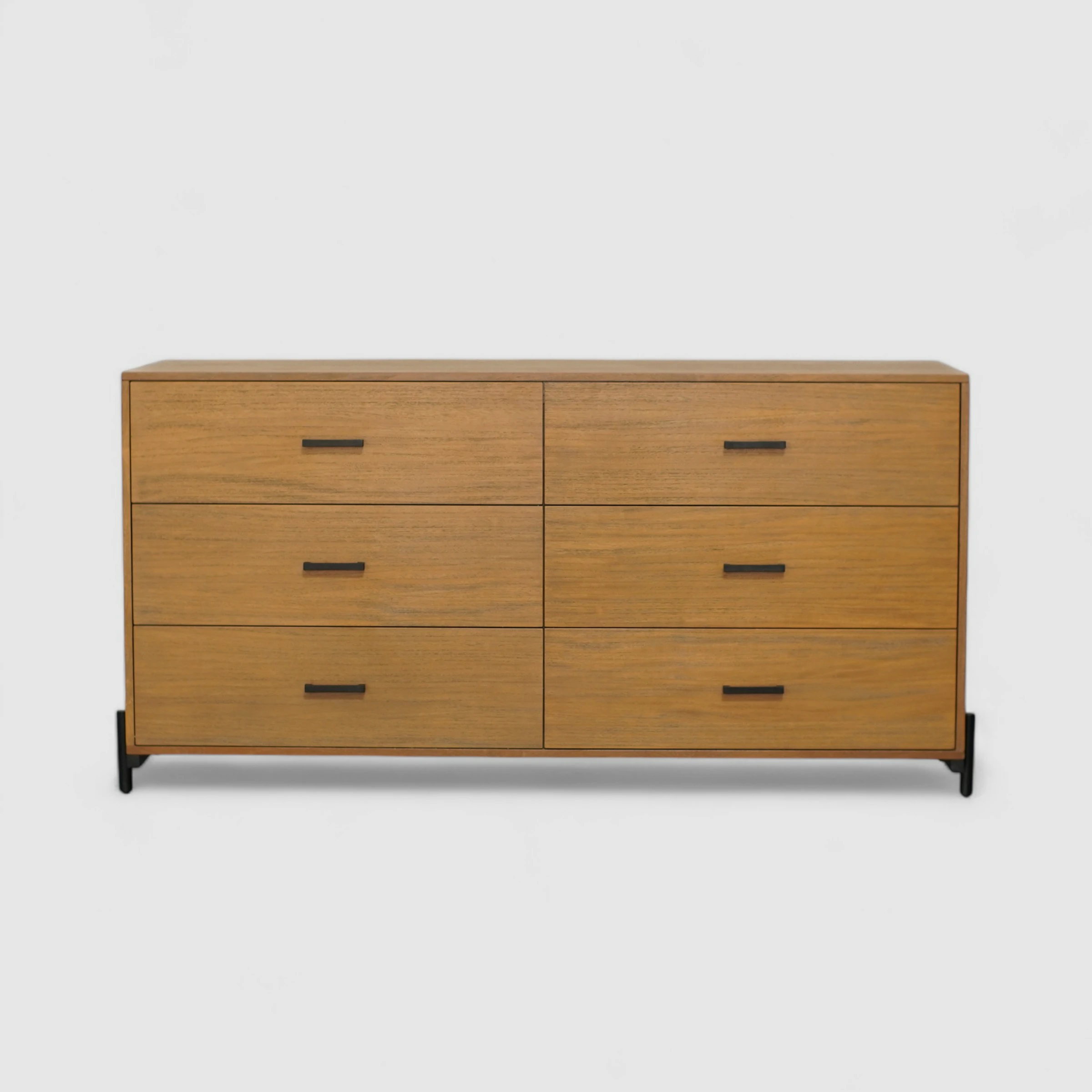 Dresser 6 Drawer Ilena Metal Frame