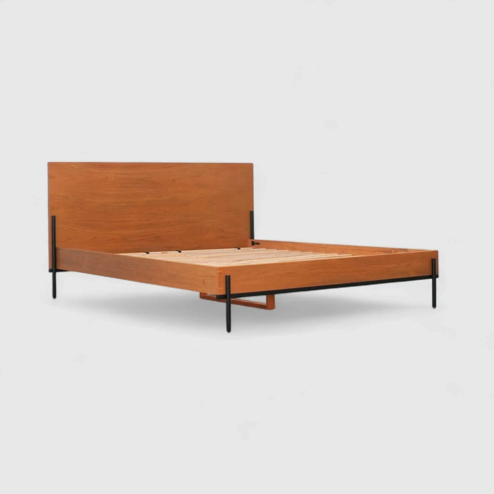 king bed ilena metal frame
