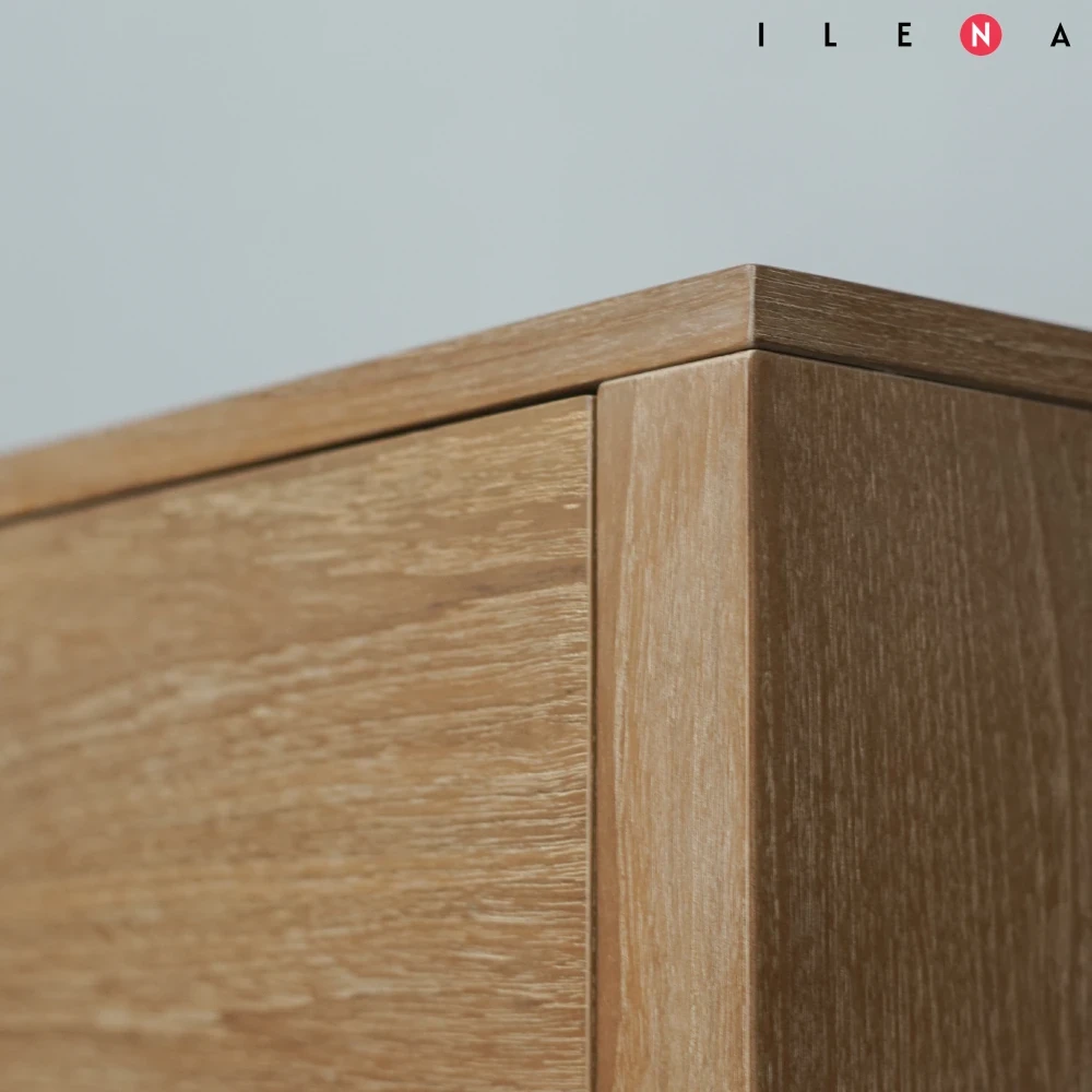 dresser 6 drawer ilena plint base