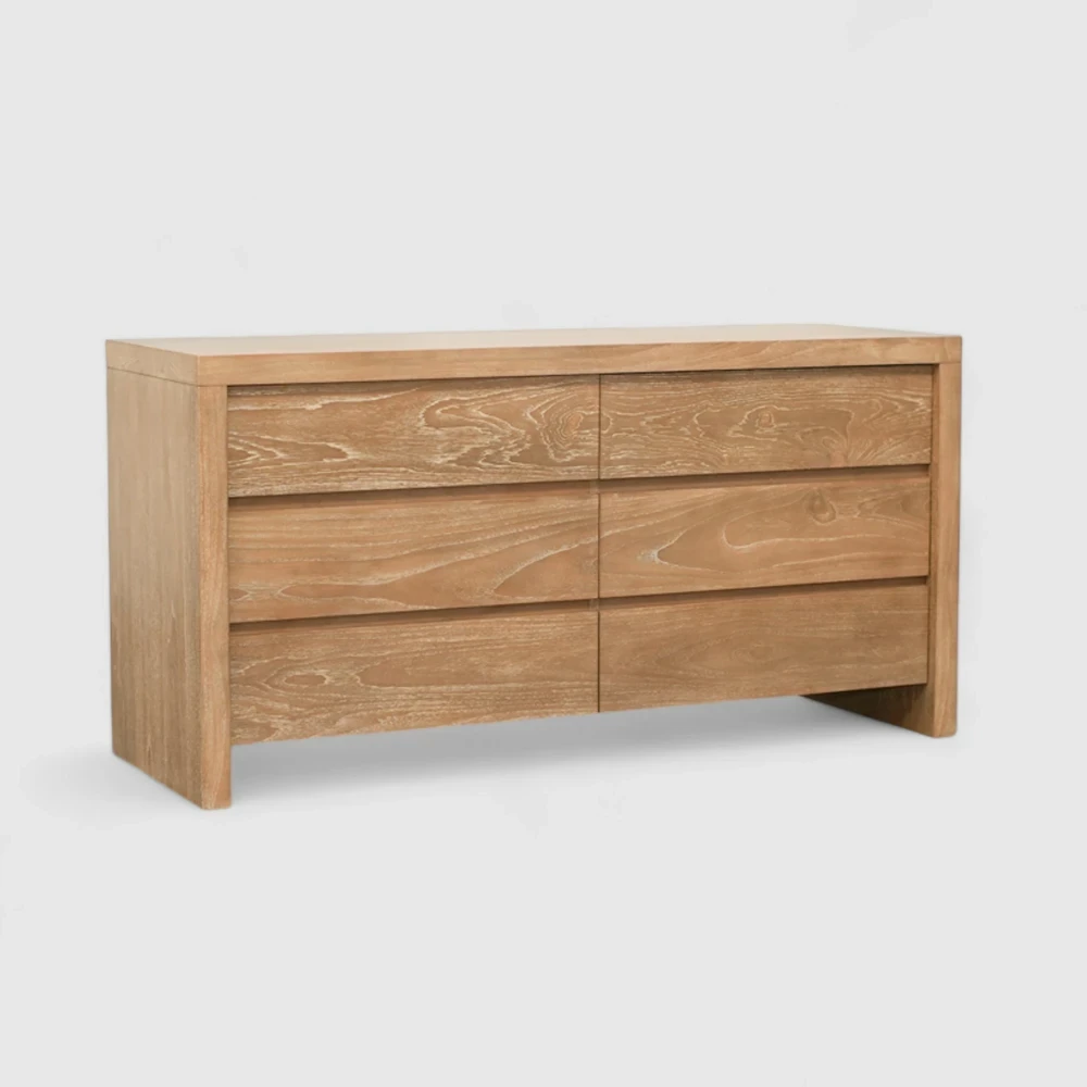 dresser 6 drawer ilena water case