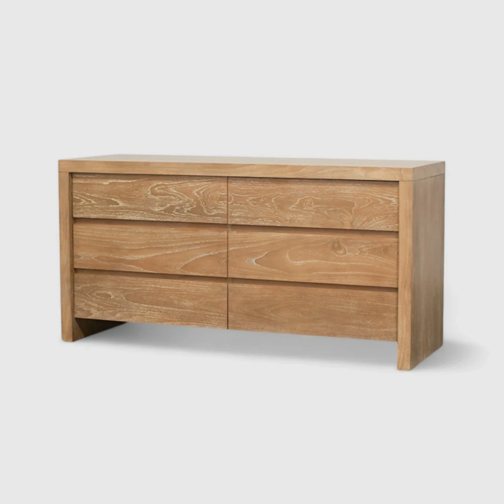 dresser 6 drawer ilena water case